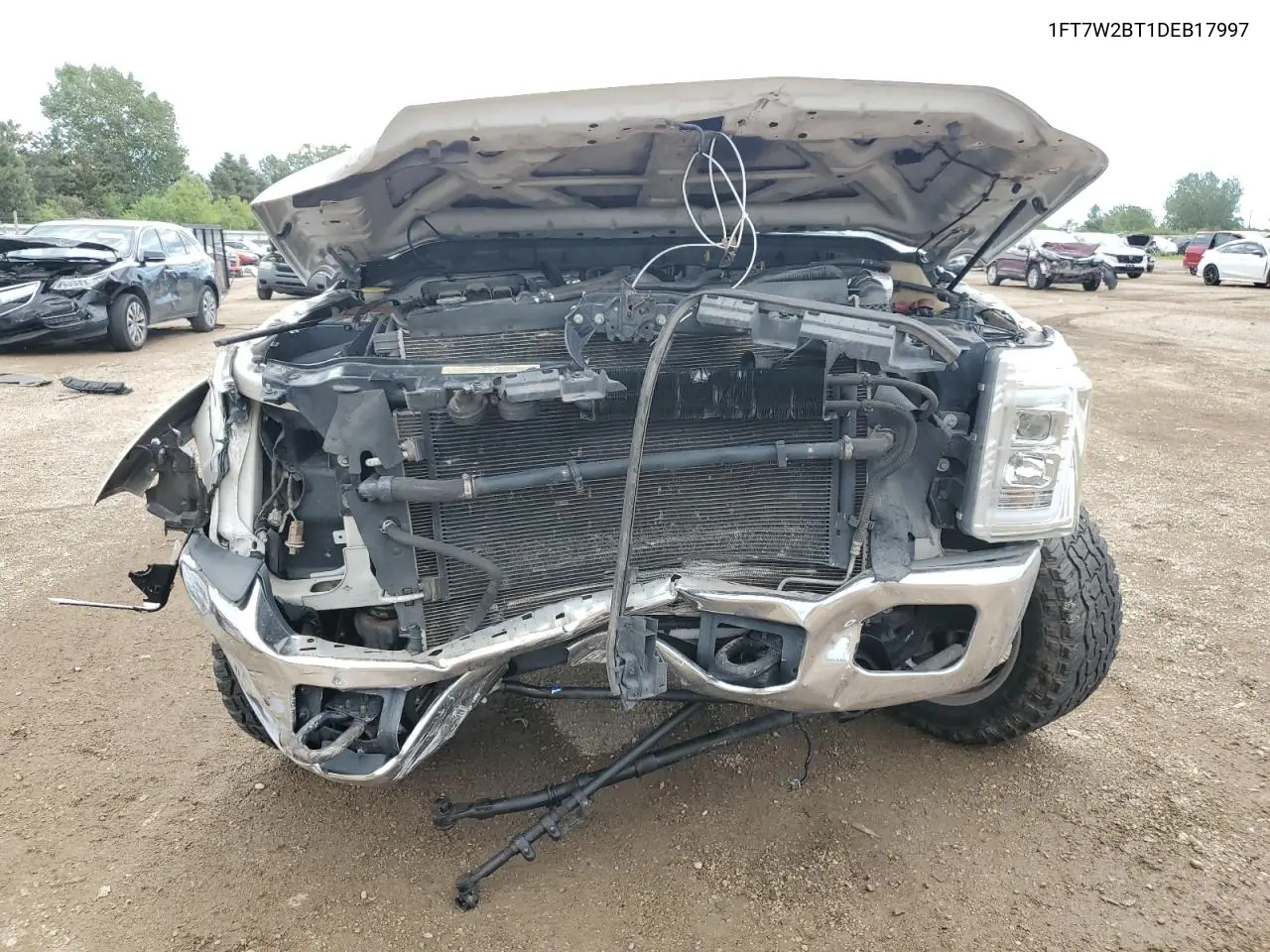 2013 Ford F250 Super Duty VIN: 1FT7W2BT1DEB17997 Lot: 62264535