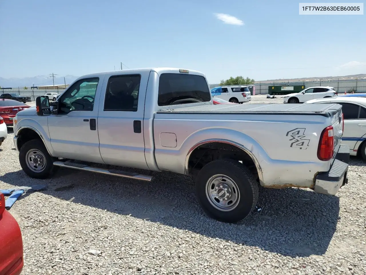 2013 Ford F250 Super Duty VIN: 1FT7W2B63DEB60005 Lot: 62790305