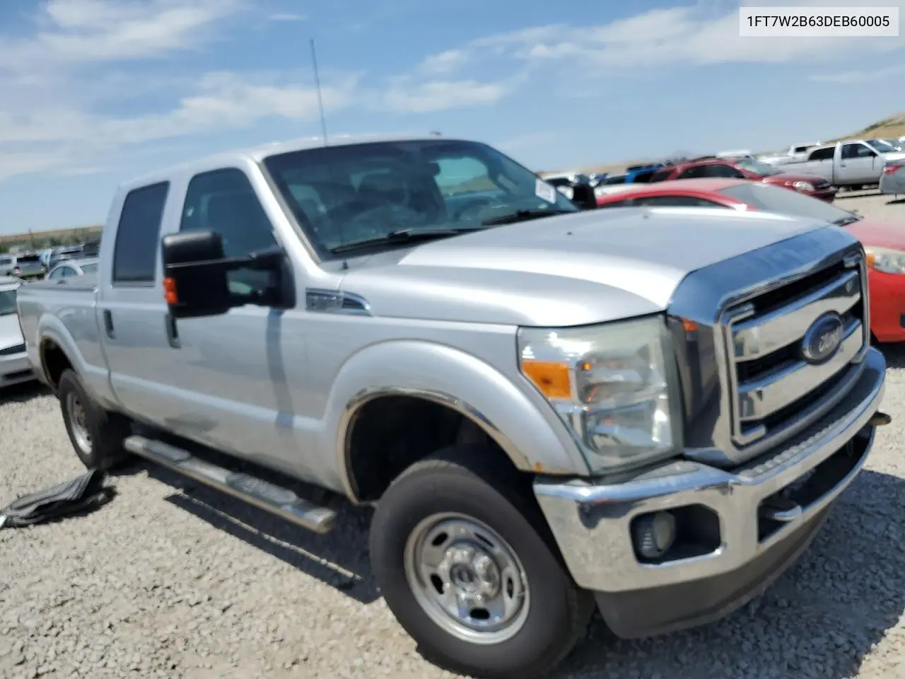 2013 Ford F250 Super Duty VIN: 1FT7W2B63DEB60005 Lot: 62790305