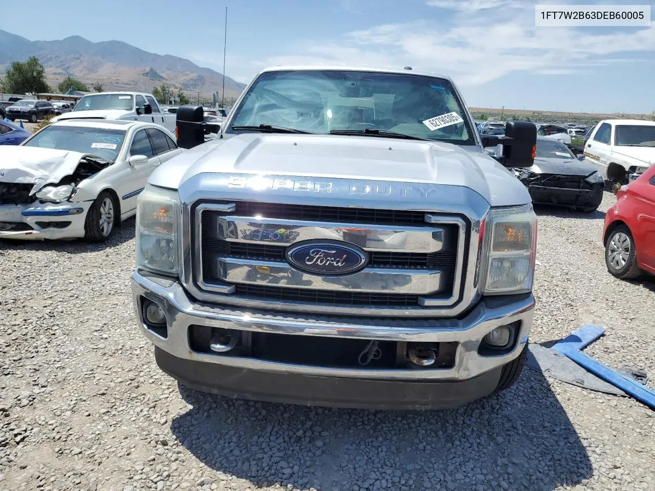 2013 Ford F250 Super Duty VIN: 1FT7W2B63DEB60005 Lot: 62790305