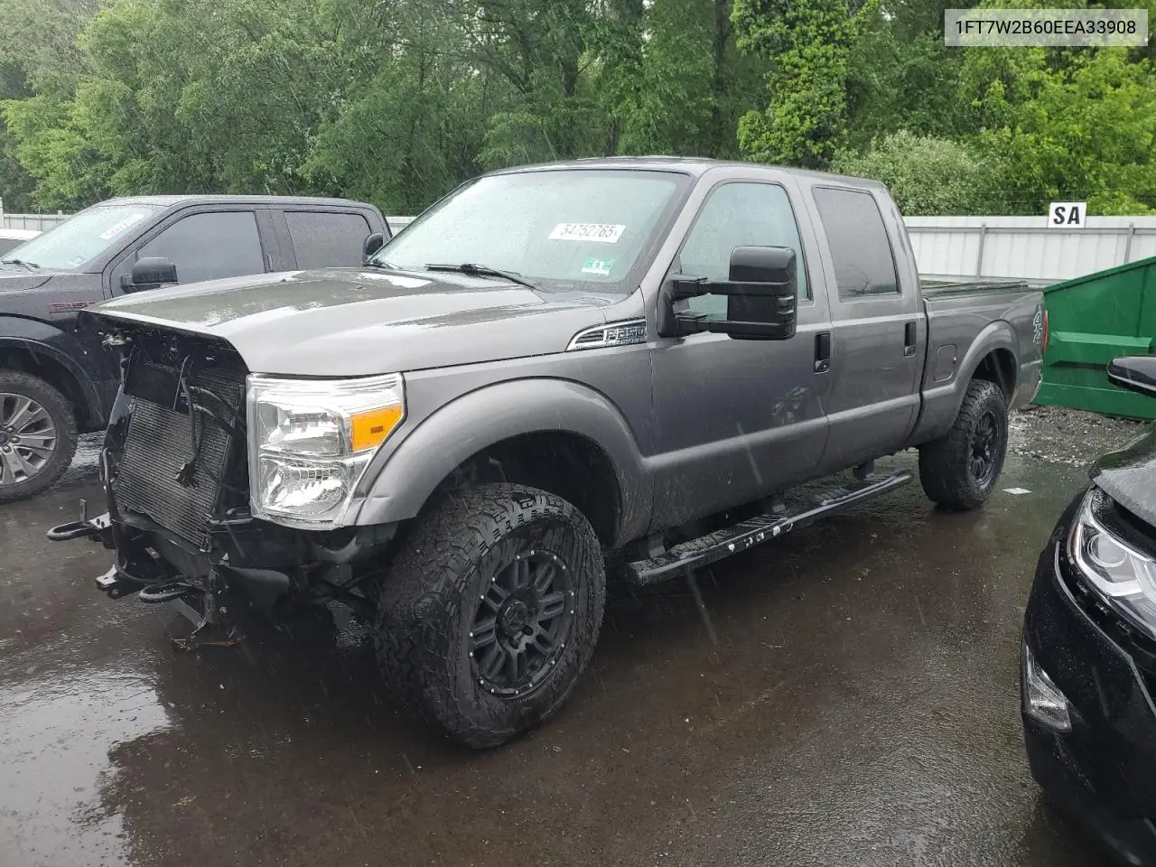 2014 Ford F250 Super Duty VIN: 1FT7W2B60EEA33908 Lot: 54752765