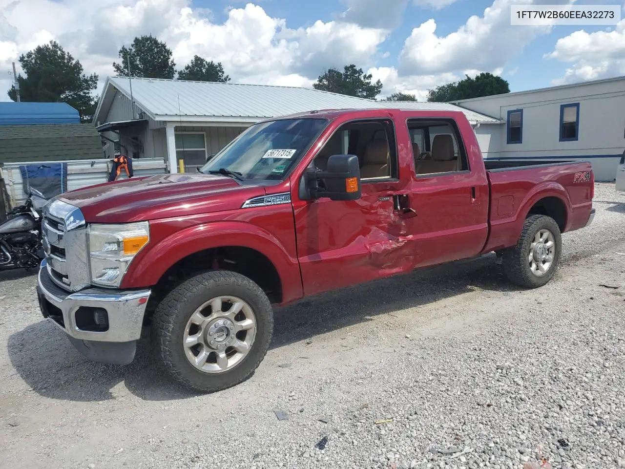 2014 Ford F250 Super Duty VIN: 1FT7W2B60EEA32273 Lot: 56717315