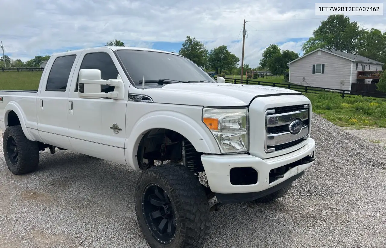 2014 Ford F250 Super Duty VIN: 1FT7W2BT2EEA07462 Lot: 56959795
