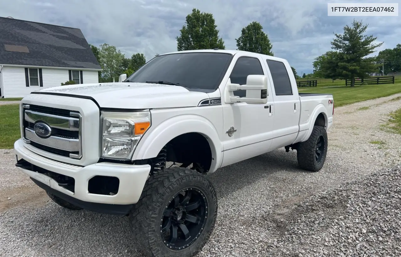 2014 Ford F250 Super Duty VIN: 1FT7W2BT2EEA07462 Lot: 56959795