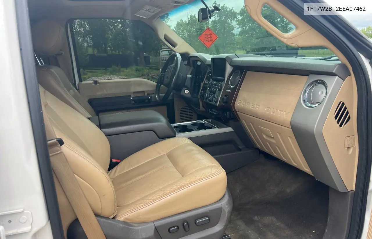 2014 Ford F250 Super Duty VIN: 1FT7W2BT2EEA07462 Lot: 56959795
