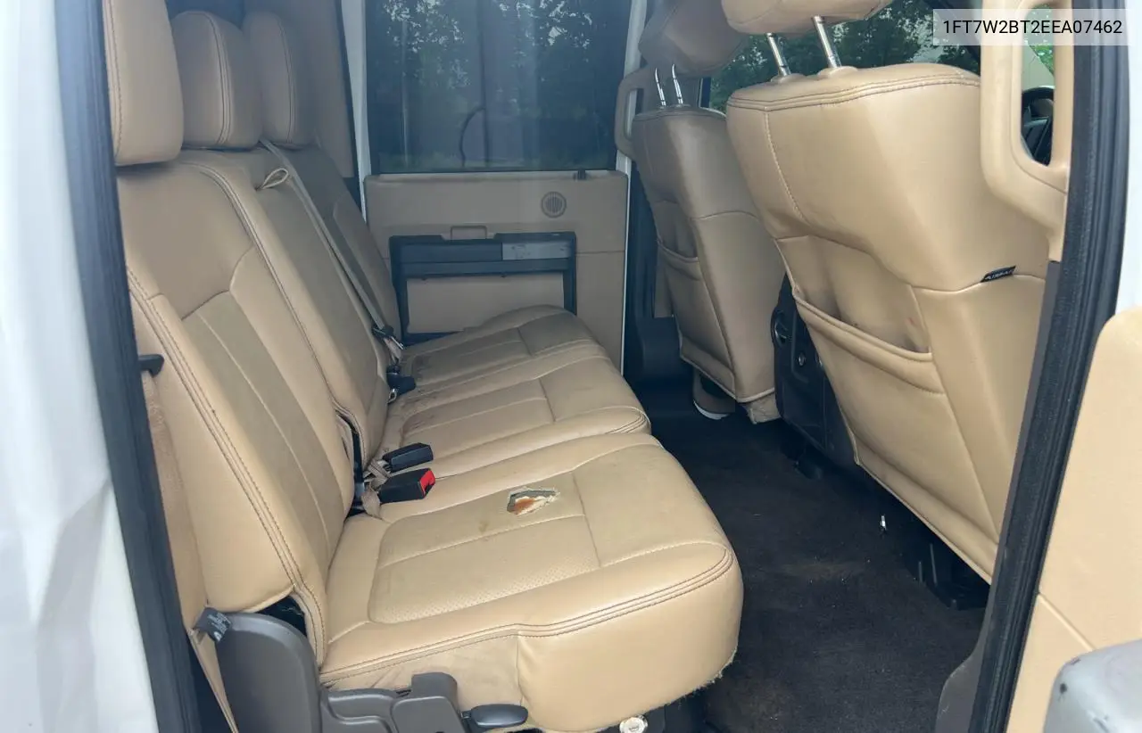 2014 Ford F250 Super Duty VIN: 1FT7W2BT2EEA07462 Lot: 56959795