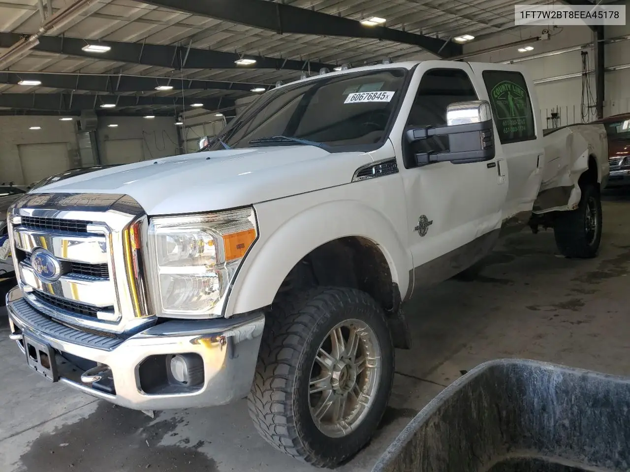 2014 Ford F250 Super Duty VIN: 1FT7W2BT8EEA45178 Lot: 60676845