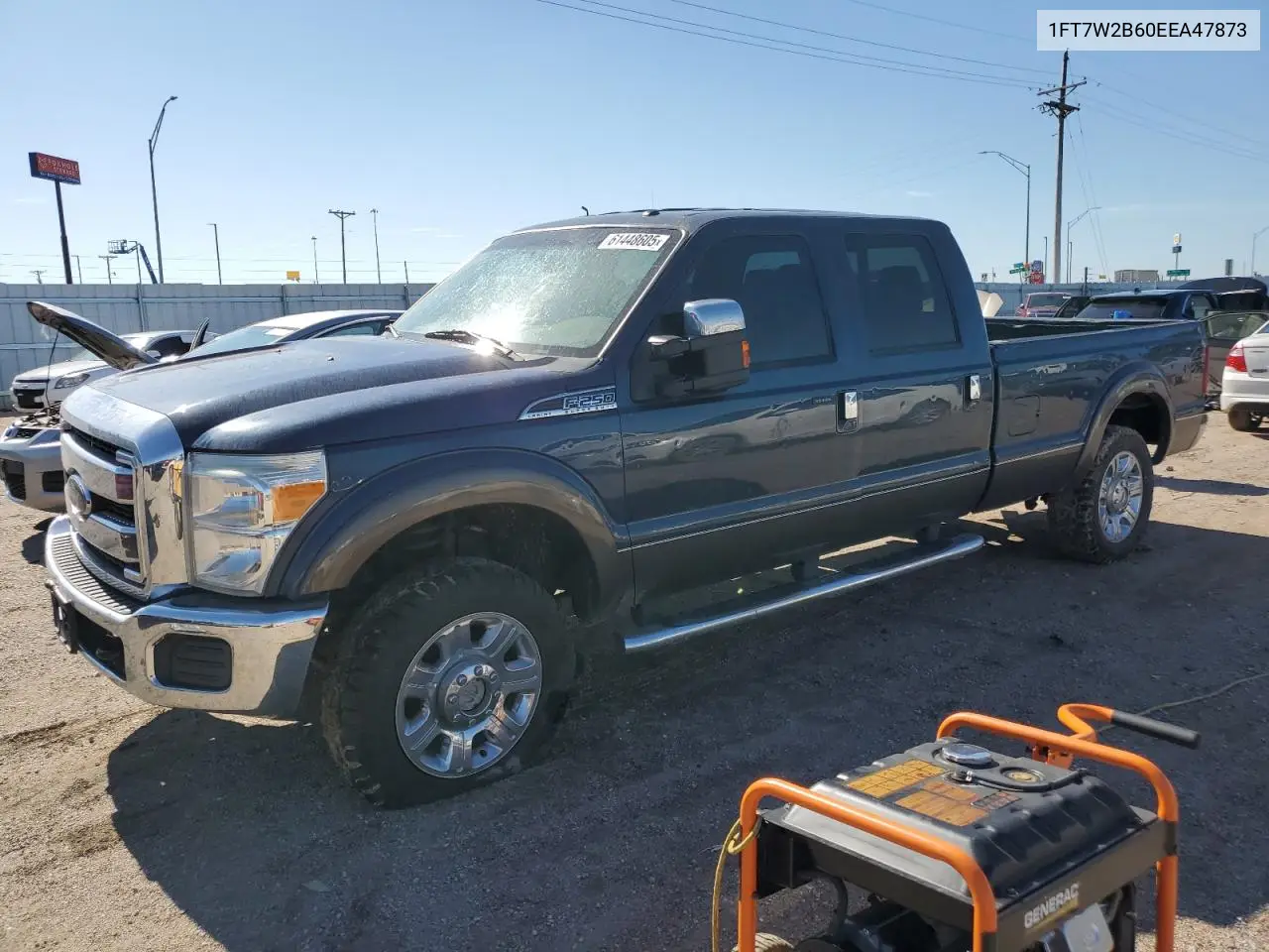 2014 Ford F250 Super Duty VIN: 1FT7W2B60EEA47873 Lot: 61448605