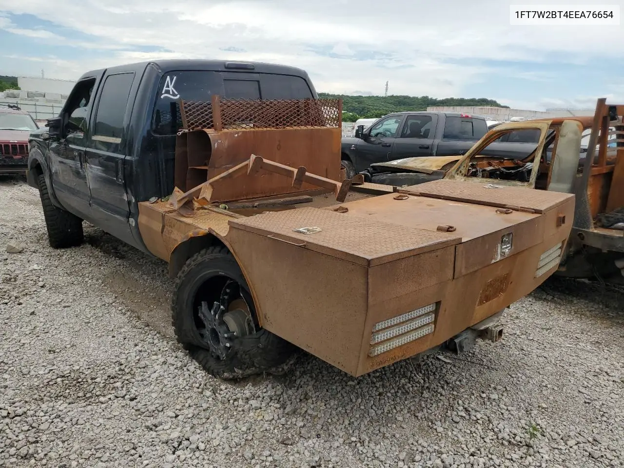 2014 Ford F250 Super Duty VIN: 1FT7W2BT4EEA76654 Lot: 62334565