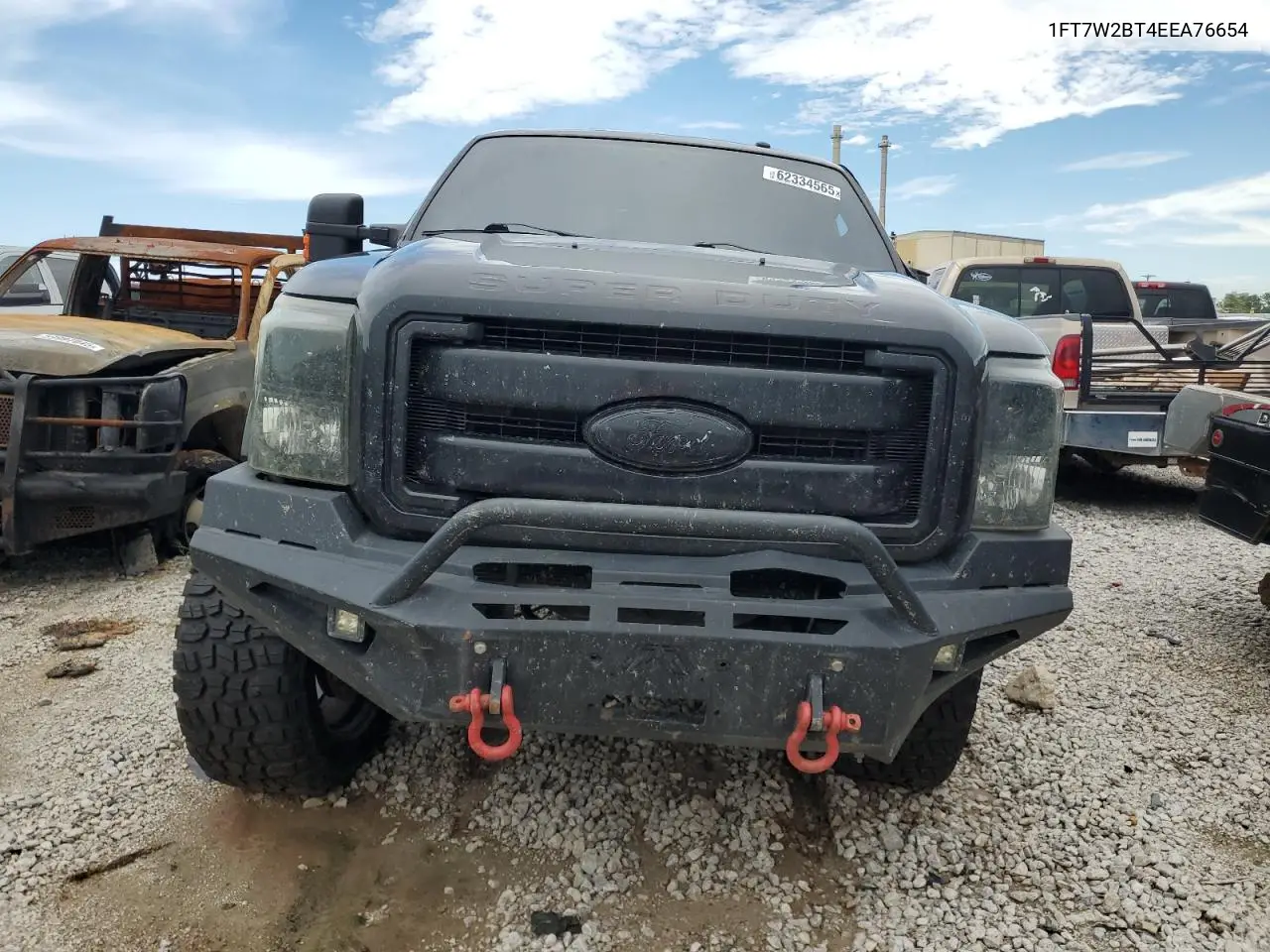 2014 Ford F250 Super Duty VIN: 1FT7W2BT4EEA76654 Lot: 62334565