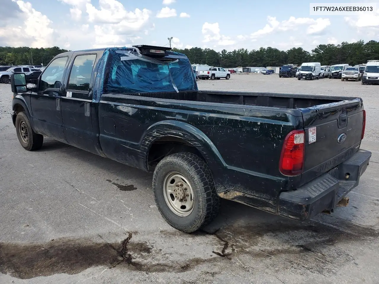 2014 Ford F250 Super Duty VIN: 1FT7W2A6XEEB36013 Lot: 62713075
