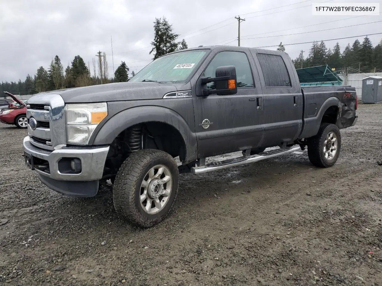 2015 Ford F250 Super Duty VIN: 1FT7W2BT9FEC36867 Lot: 46246105