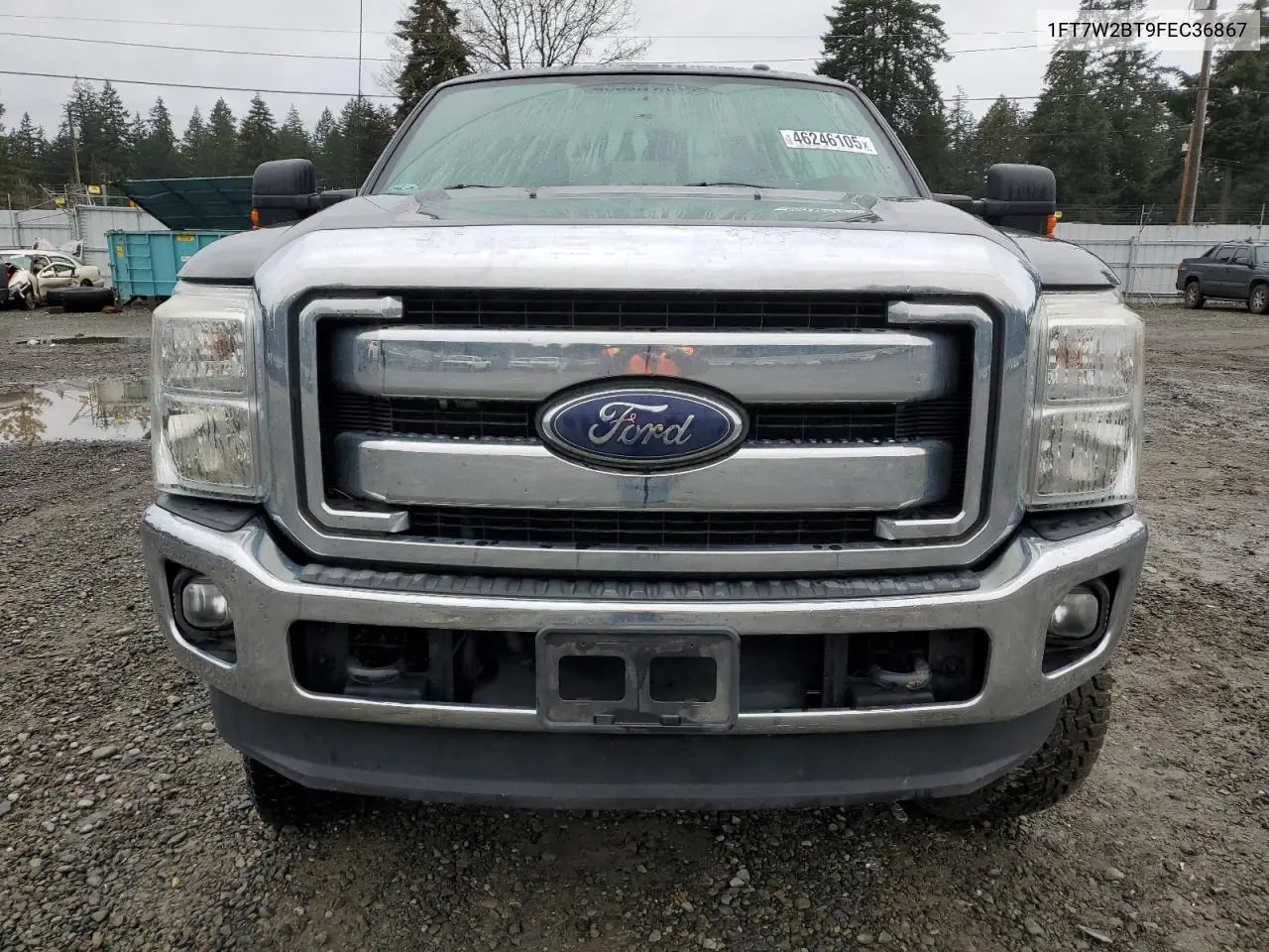 2015 Ford F250 Super Duty VIN: 1FT7W2BT9FEC36867 Lot: 46246105