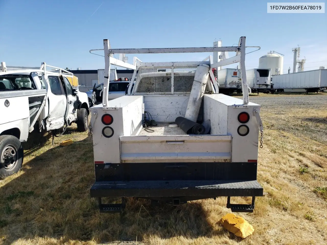 2015 Ford F250 Super Duty VIN: 1FD7W2B60FEA78019 Lot: 55198785