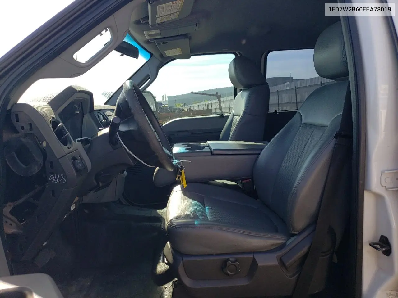 2015 Ford F250 Super Duty VIN: 1FD7W2B60FEA78019 Lot: 55198785