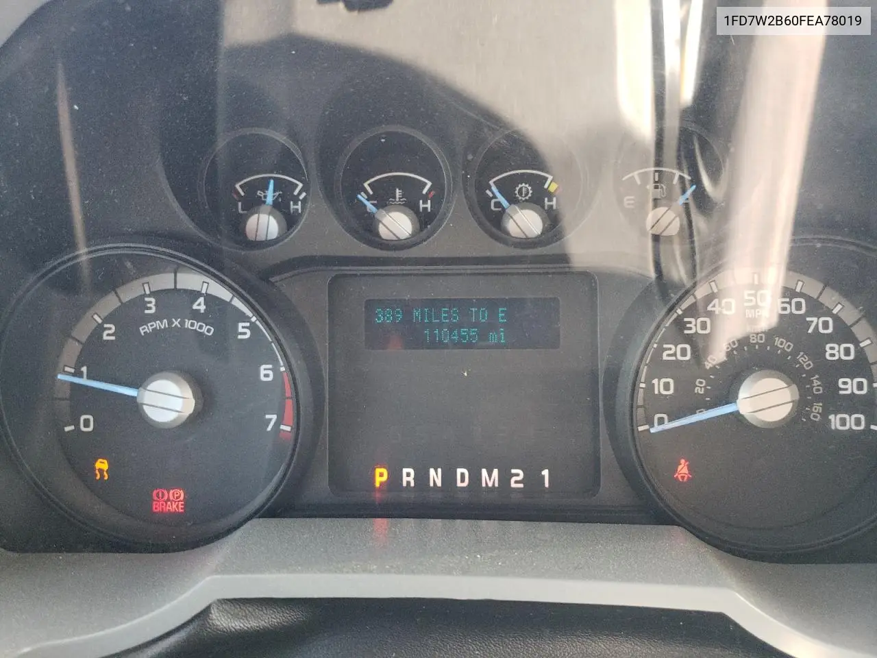 2015 Ford F250 Super Duty VIN: 1FD7W2B60FEA78019 Lot: 55198785