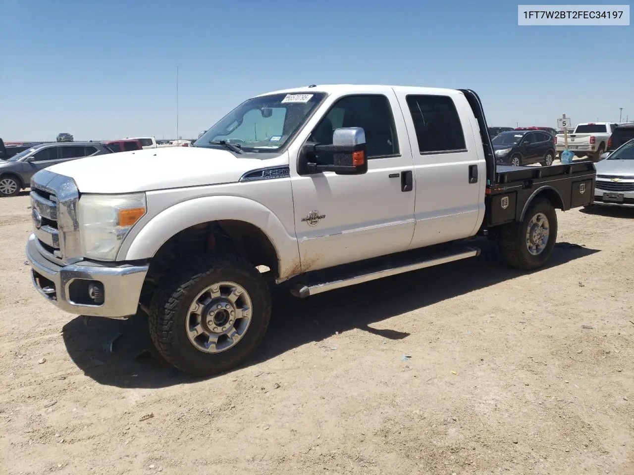 2015 Ford F250 Super Duty VIN: 1FT7W2BT2FEC34197 Lot: 56570795