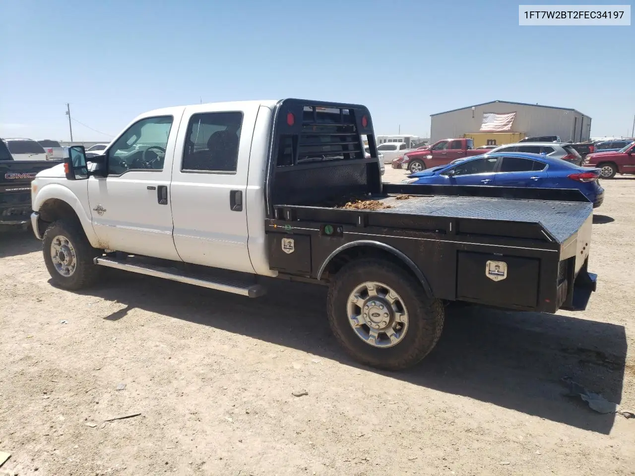 2015 Ford F250 Super Duty VIN: 1FT7W2BT2FEC34197 Lot: 56570795