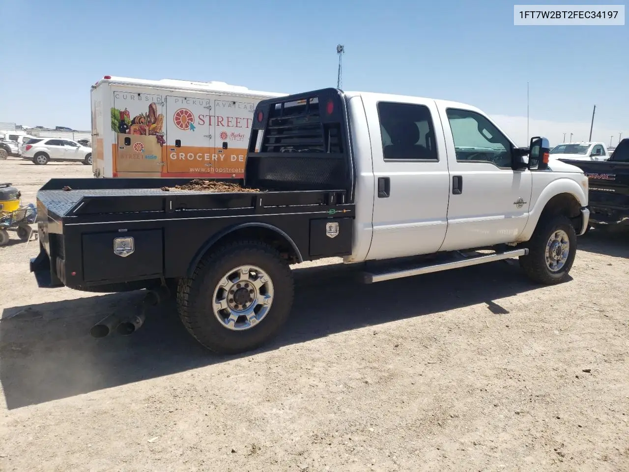 2015 Ford F250 Super Duty VIN: 1FT7W2BT2FEC34197 Lot: 56570795
