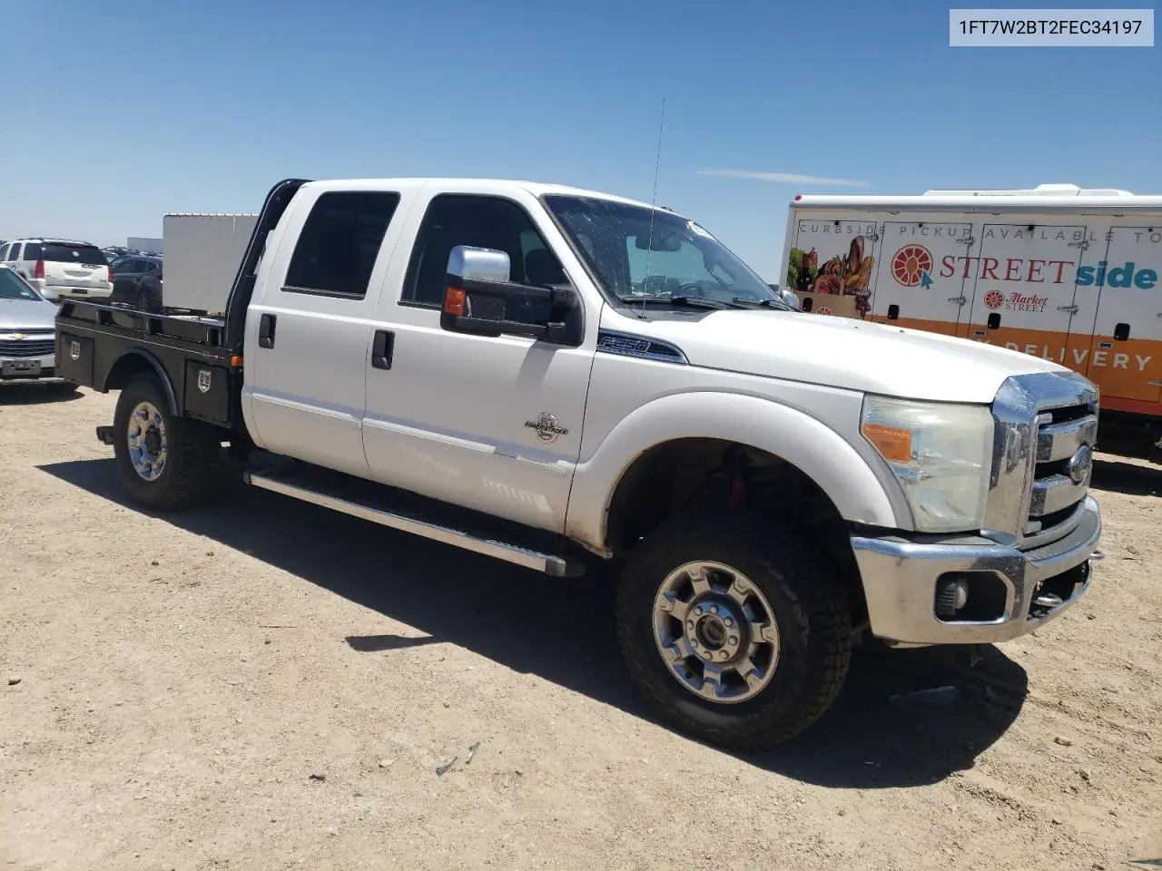 2015 Ford F250 Super Duty VIN: 1FT7W2BT2FEC34197 Lot: 56570795