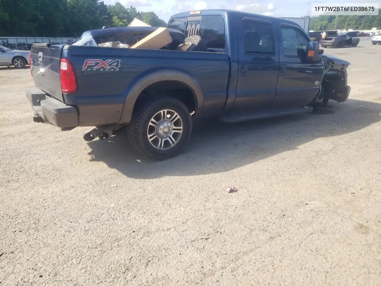 2015 Ford F250 Super Duty VIN: 1FT7W2BT6FED38675 Lot: 62447735