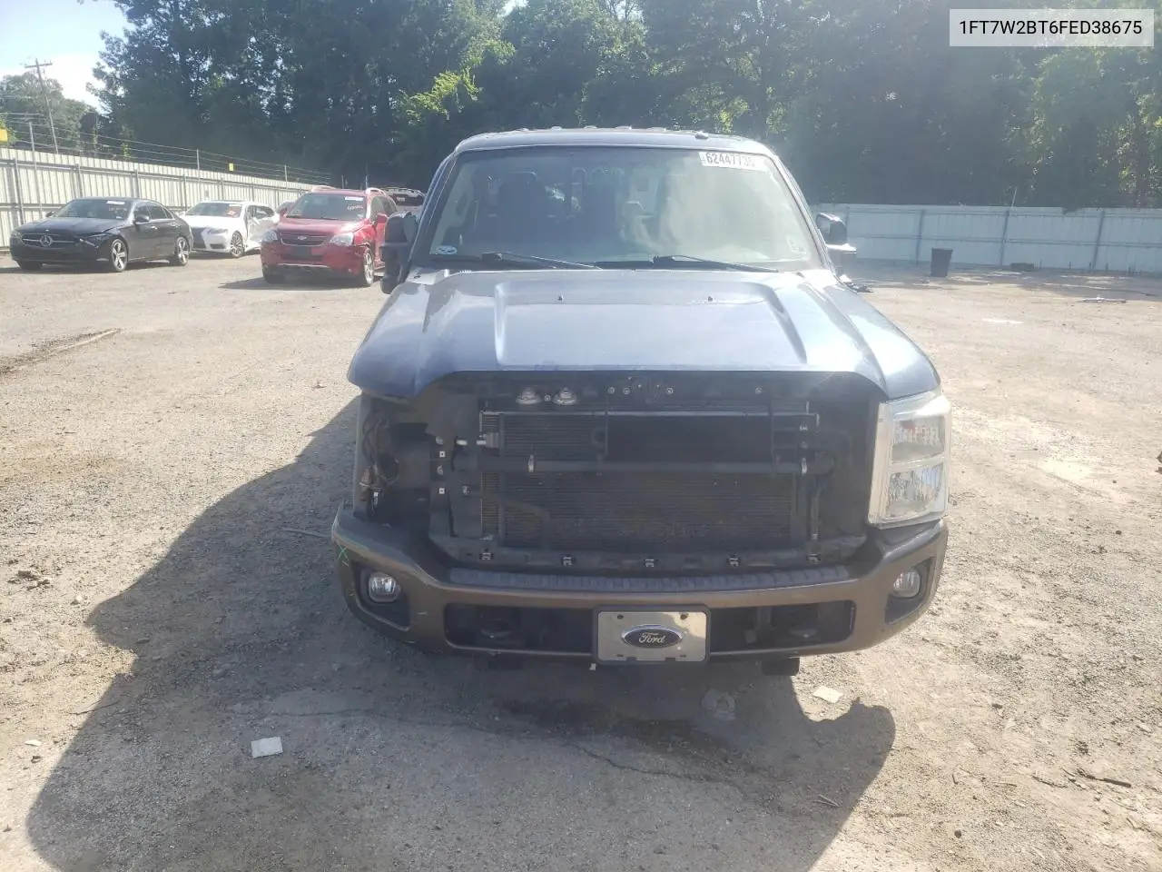 2015 Ford F250 Super Duty VIN: 1FT7W2BT6FED38675 Lot: 62447735