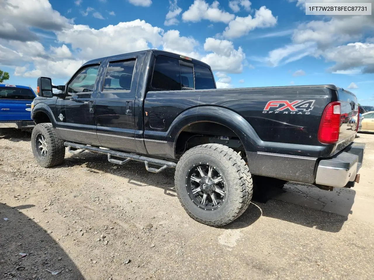 2015 Ford F250 Super Duty VIN: 1FT7W2BT8FEC87731 Lot: 62776705