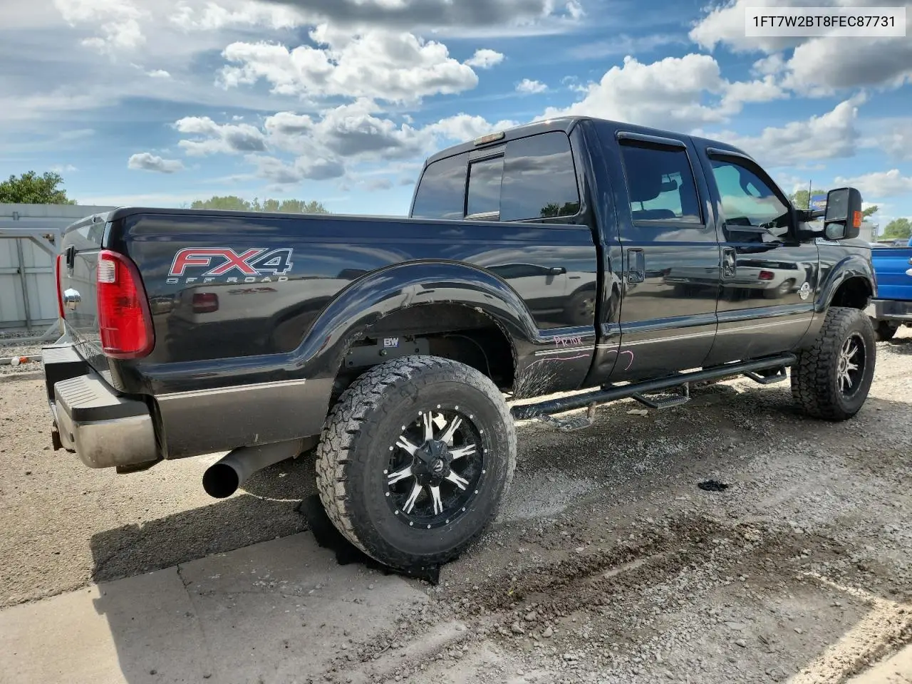 2015 Ford F250 Super Duty VIN: 1FT7W2BT8FEC87731 Lot: 62776705