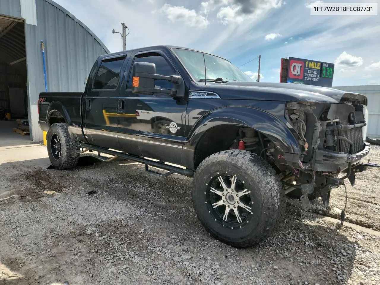 2015 Ford F250 Super Duty VIN: 1FT7W2BT8FEC87731 Lot: 62776705