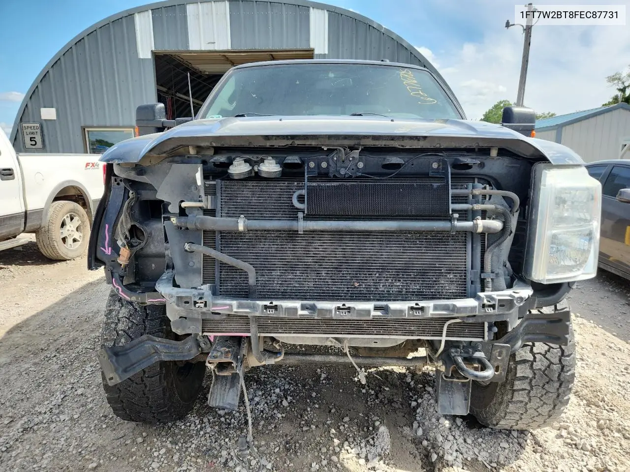 2015 Ford F250 Super Duty VIN: 1FT7W2BT8FEC87731 Lot: 62776705