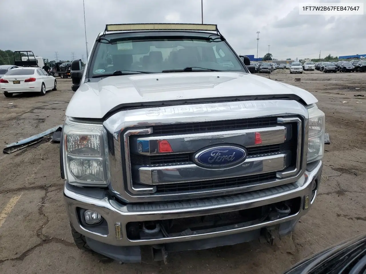 2015 Ford F250 Super Duty VIN: 1FT7W2B67FEB47647 Lot: 62994985