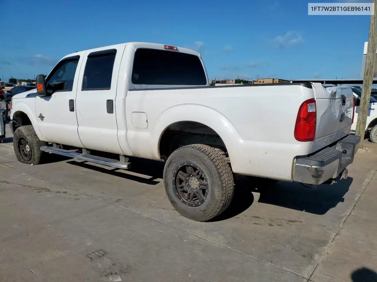2016 Ford F250 Super Duty VIN: 1FT7W2BT1GEB96141 Lot: 62566295