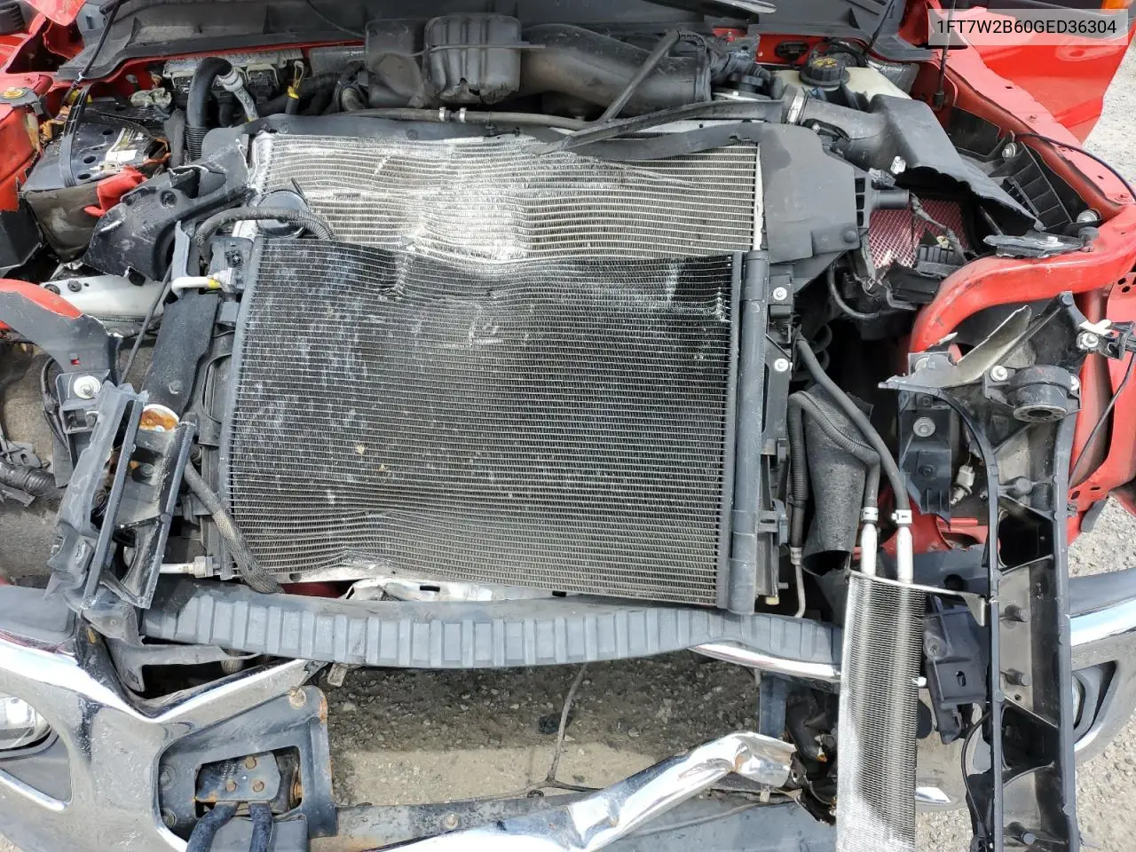 2016 Ford F250 Super Duty VIN: 1FT7W2B60GED36304 Lot: 62819995