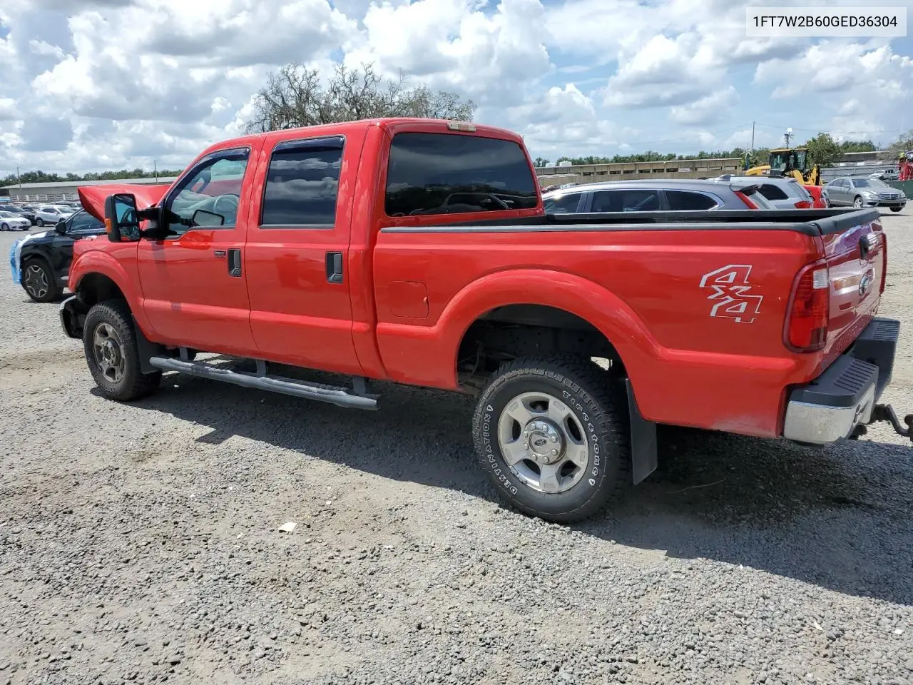 2016 Ford F250 Super Duty VIN: 1FT7W2B60GED36304 Lot: 62819995