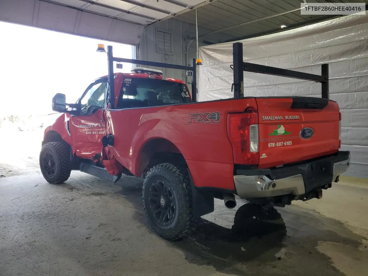 2017 Ford F250 Super Duty VIN: 1FTBF2B60HEE40416 Lot: 50494345