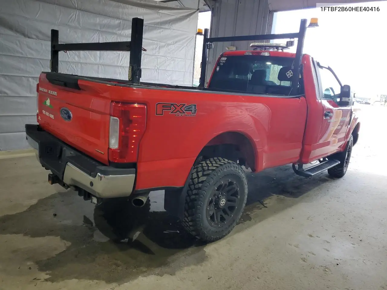 2017 Ford F250 Super Duty VIN: 1FTBF2B60HEE40416 Lot: 50494345
