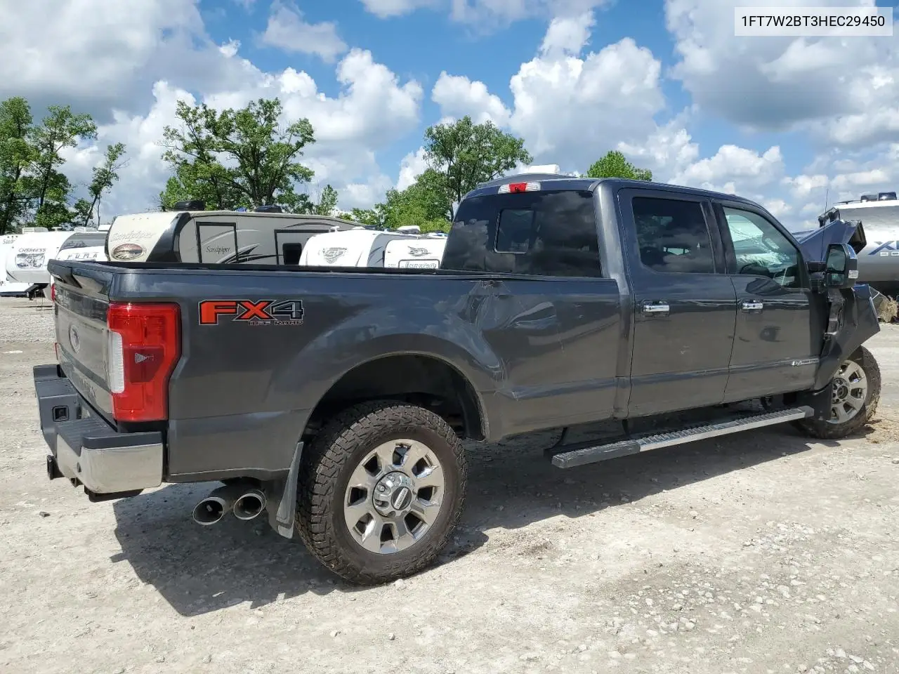 2017 Ford F250 Super Duty VIN: 1FT7W2BT3HEC29450 Lot: 56737025