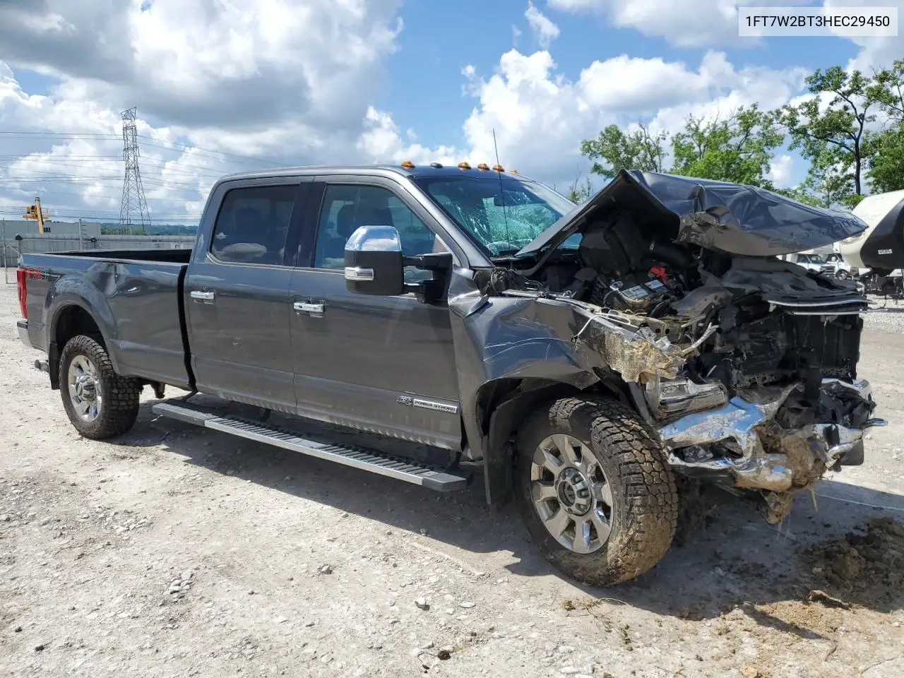 2017 Ford F250 Super Duty VIN: 1FT7W2BT3HEC29450 Lot: 56737025