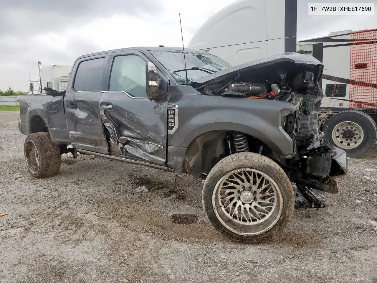 1ft7w2btxhee17690 1FT7W2BTXHEE17690 2017 Ford F250 Super Duty