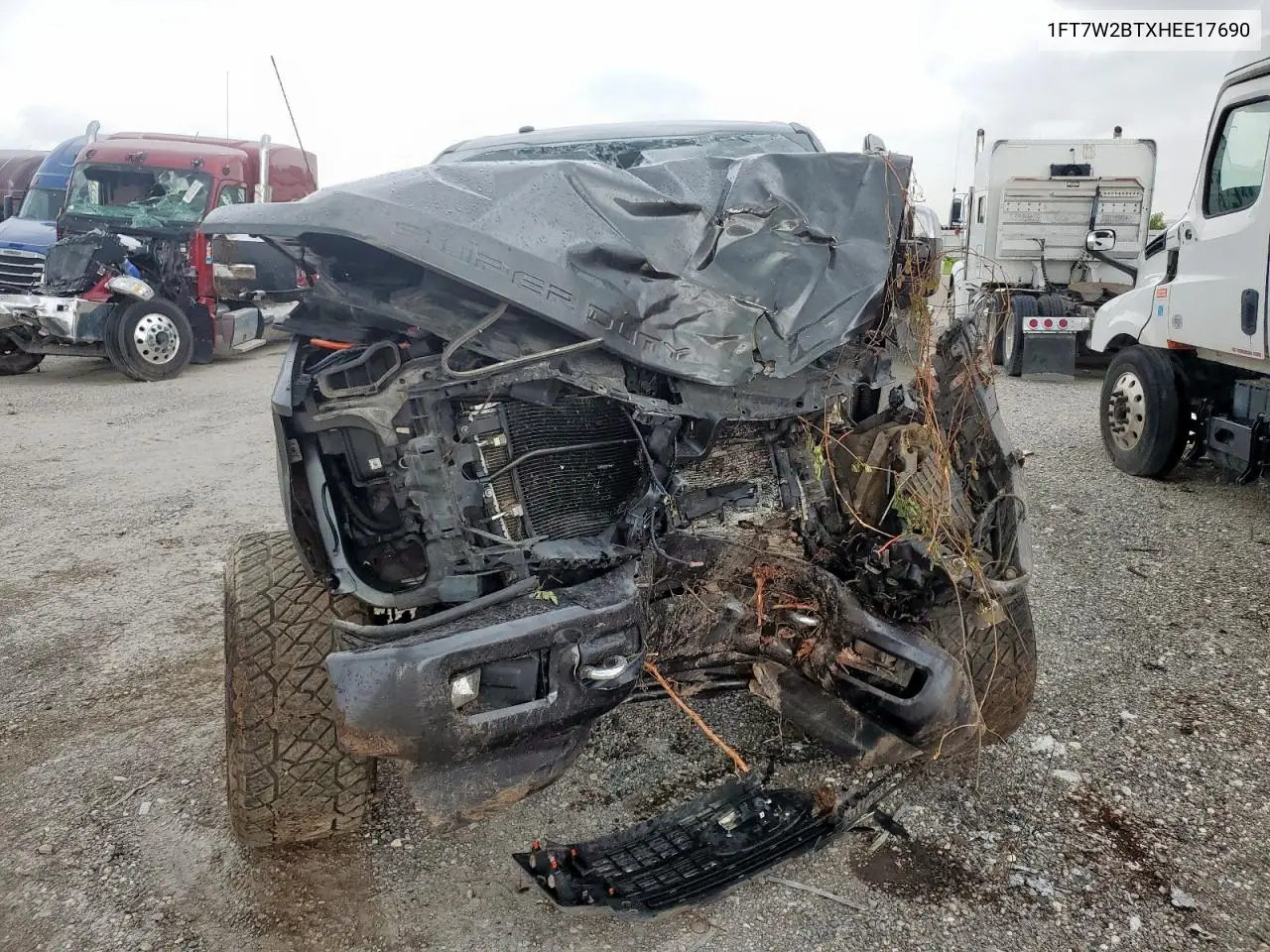 1ft7w2btxhee17690 1FT7W2BTXHEE17690 2017 Ford F250 Super Duty