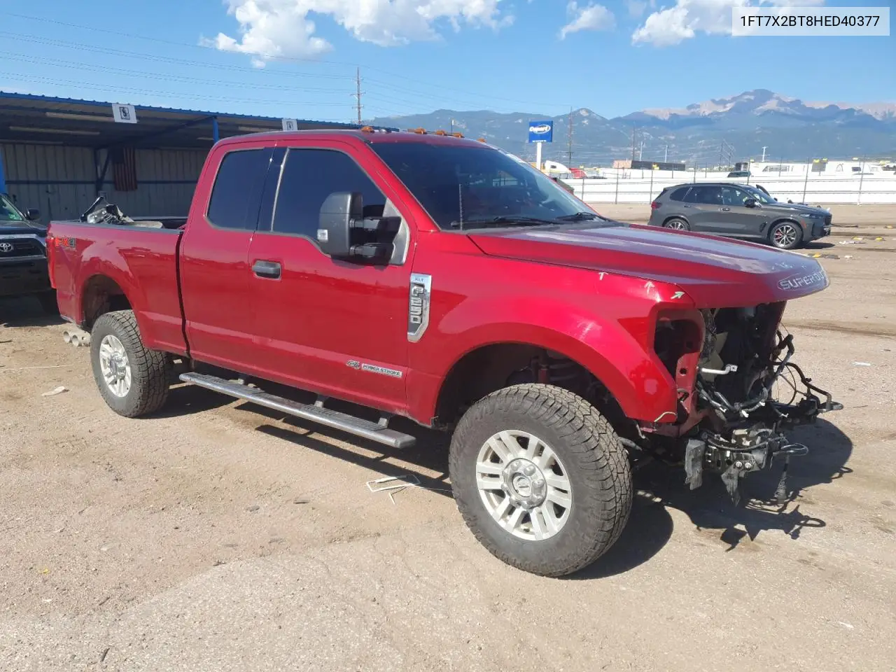 2017 Ford F250 Super Duty VIN: 1FT7X2BT8HED40377 Lot: 62597385