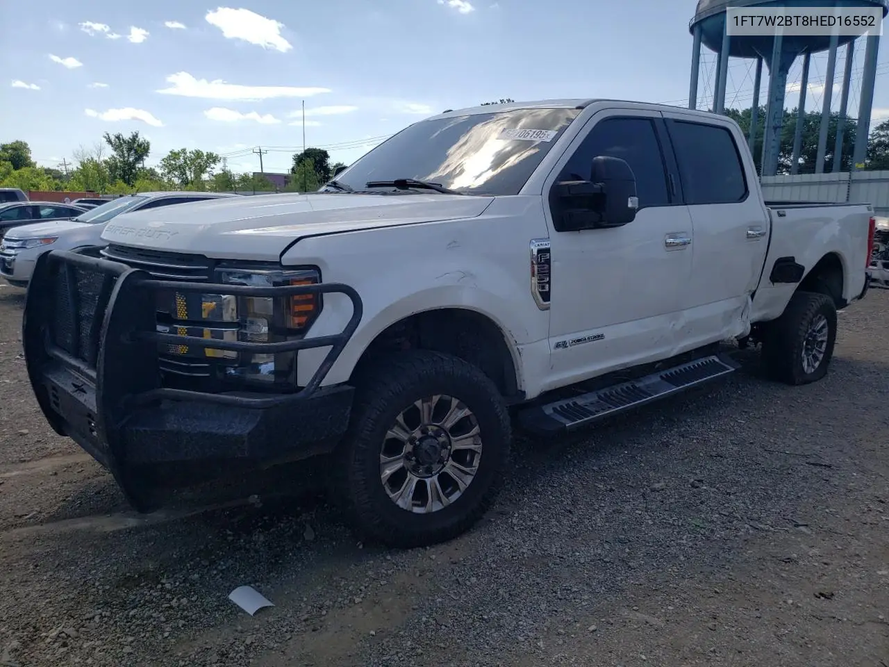 2017 Ford F250 Super Duty VIN: 1FT7W2BT8HED16552 Lot: 62706195
