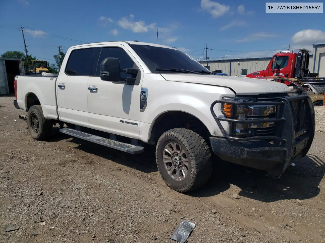 2017 Ford F250 Super Duty VIN: 1FT7W2BT8HED16552 Lot: 62706195
