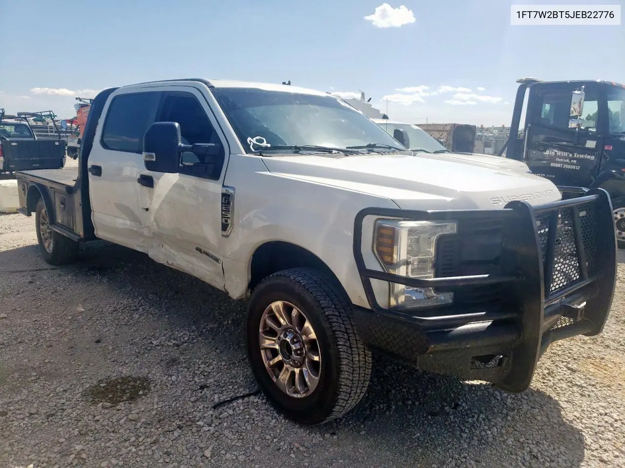 2018 Ford F250 Super Duty VIN: 1FT7W2BT5JEB22776 Lot: 56344455