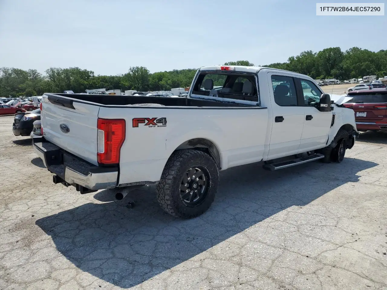 2018 Ford F250 Super Duty VIN: 1FT7W2B64JEC57290 Lot: 59014555