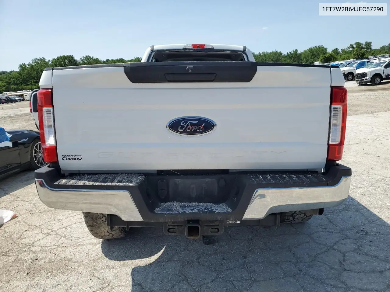 2018 Ford F250 Super Duty VIN: 1FT7W2B64JEC57290 Lot: 59014555