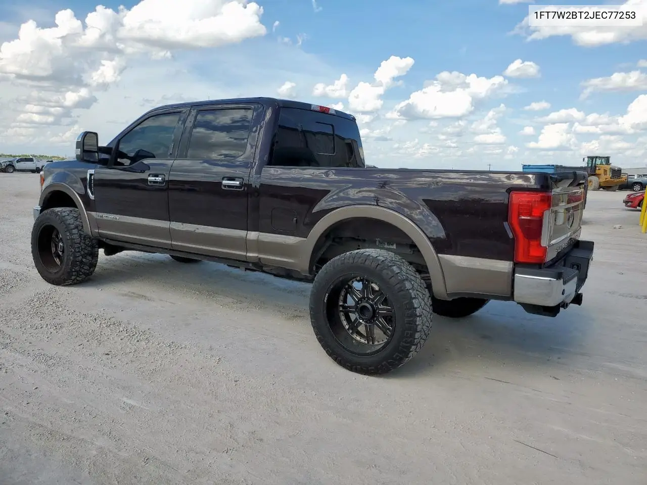 2018 Ford F250 Super Duty VIN: 1FT7W2BT2JEC77253 Lot: 62316275