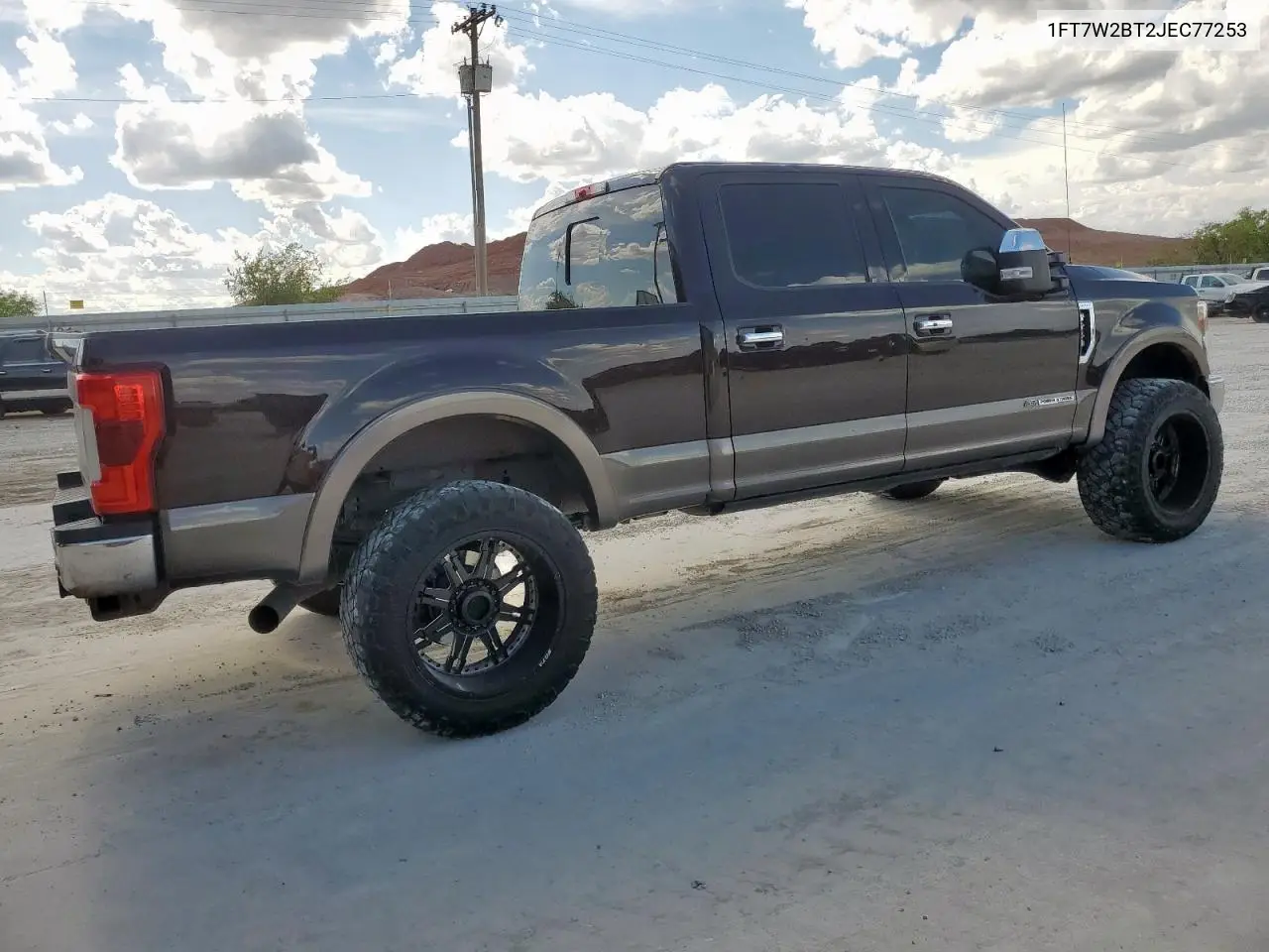 2018 Ford F250 Super Duty VIN: 1FT7W2BT2JEC77253 Lot: 62316275