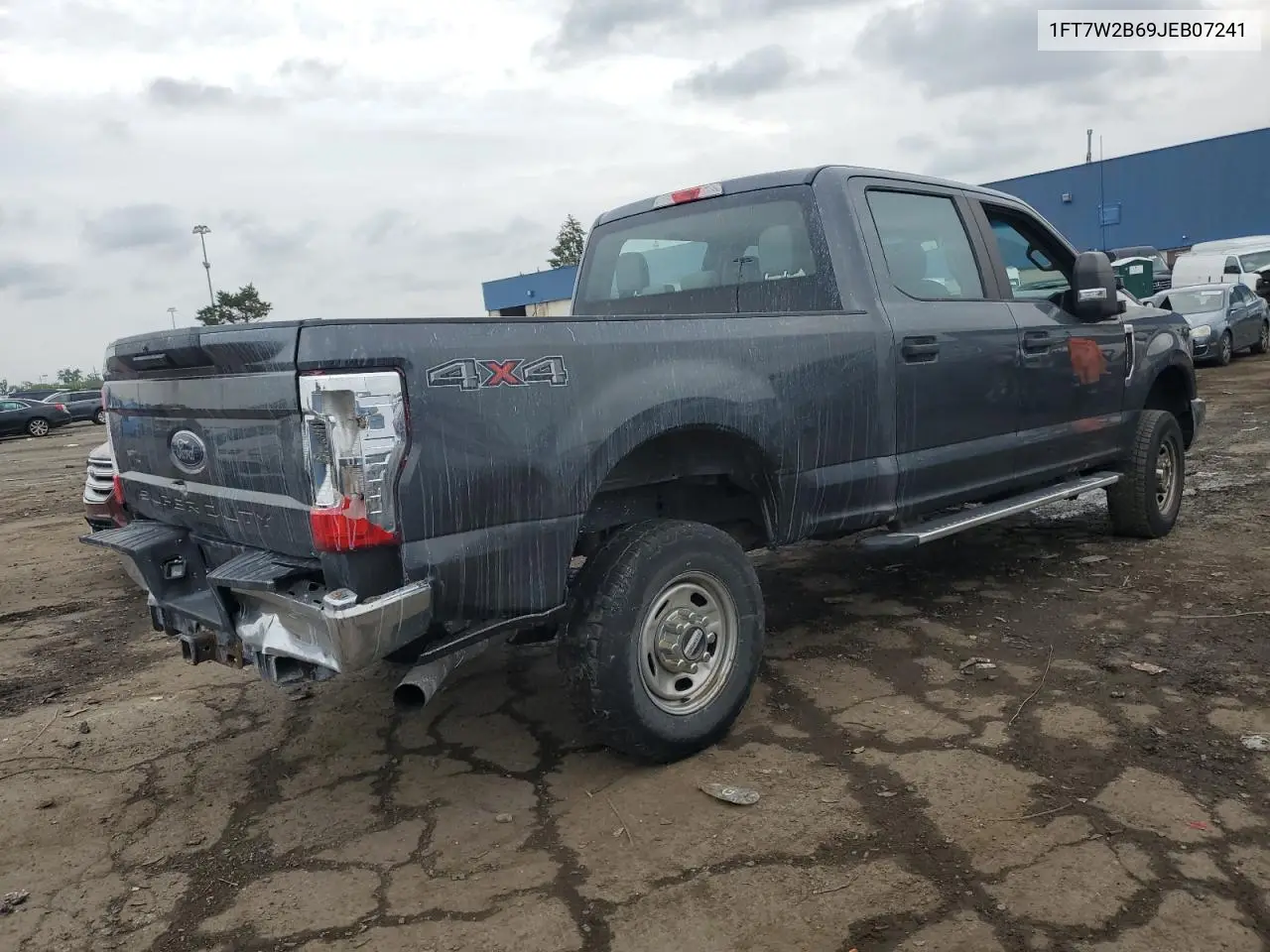 2018 Ford F250 Super Duty VIN: 1FT7W2B69JEB07241 Lot: 62393825