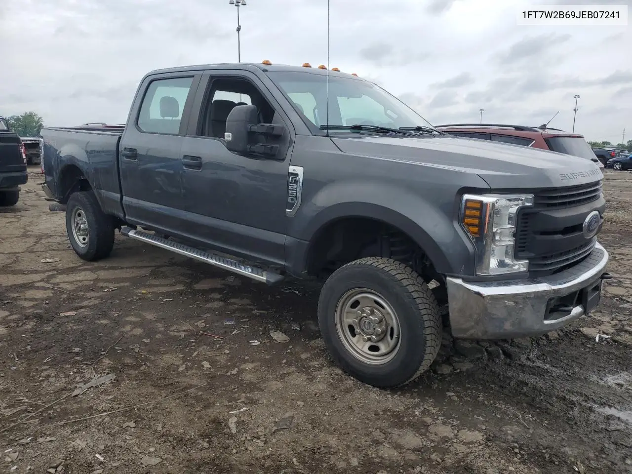 2018 Ford F250 Super Duty VIN: 1FT7W2B69JEB07241 Lot: 62393825